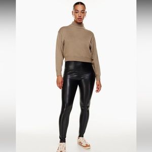 Wilfred Daria vegan leather Leggings